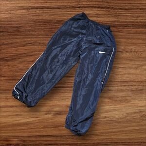 Nike Y2K Navy Blue Wind Track Pants